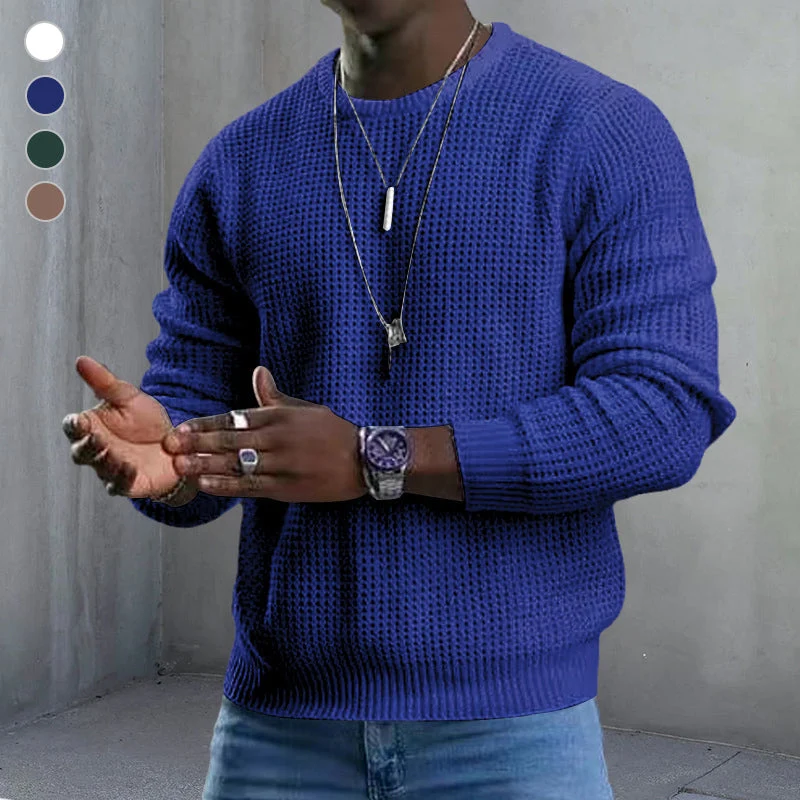 Liana | Herren Langarm Rundhalsausschnitt Pullover