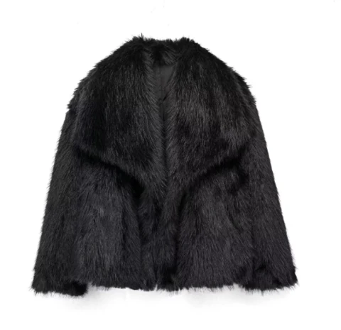 Carmie | Bequeme Warme Kragenjacke