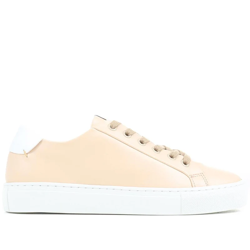 Tillie Apple Leather Trainers - TILLIE / 323 515 - Nude