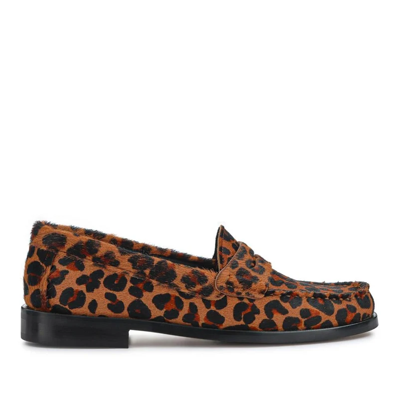 Tanelle All-Leather Moccasins - TANELLE / 327 516 - Leopard
