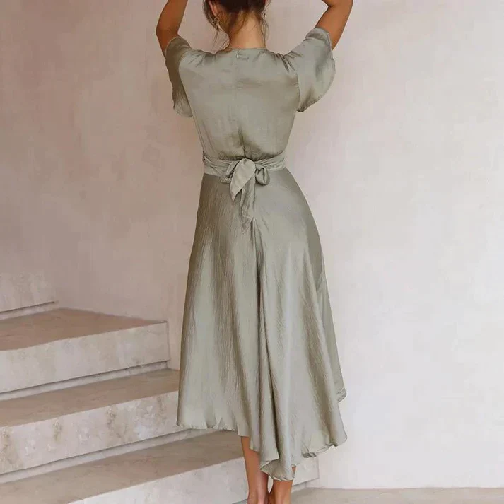 Friederike | Fließendes Vintage-Stil Sommerkleid