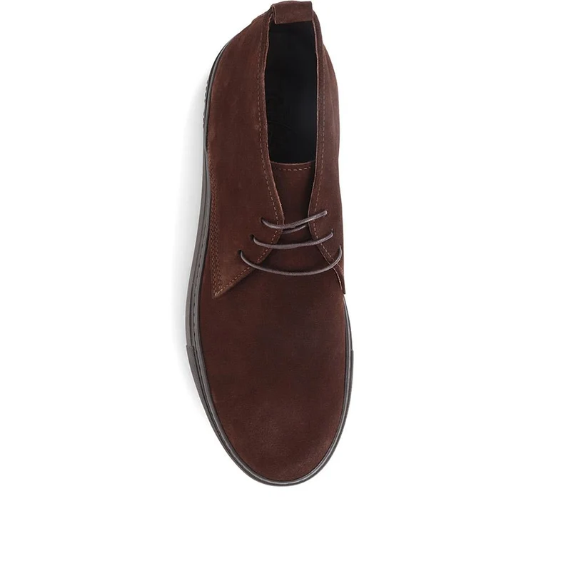 Sullivan Suede Chukka Boots - SULLIVAN / 319 268 - Brown Suede