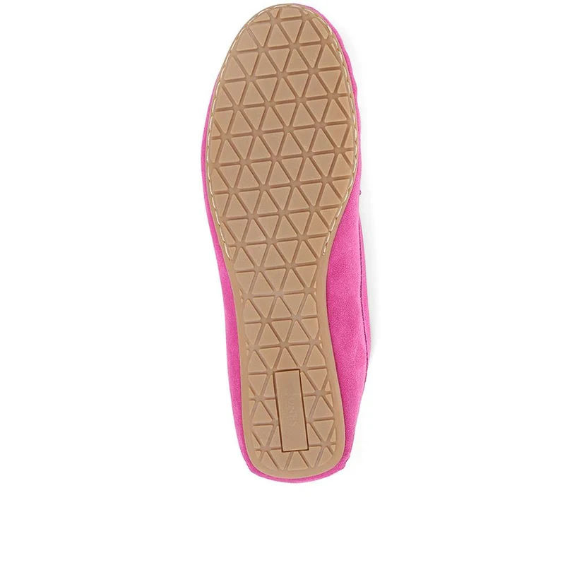Penelopie Leather Moccasins - PENELOPIE / 322 368 - Pink