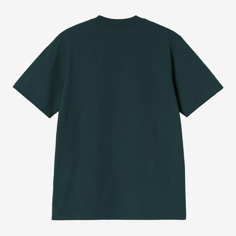 Carhartt WIP Herren-T-Shirt mit Universitätsaufdruck | Deep Lagoon