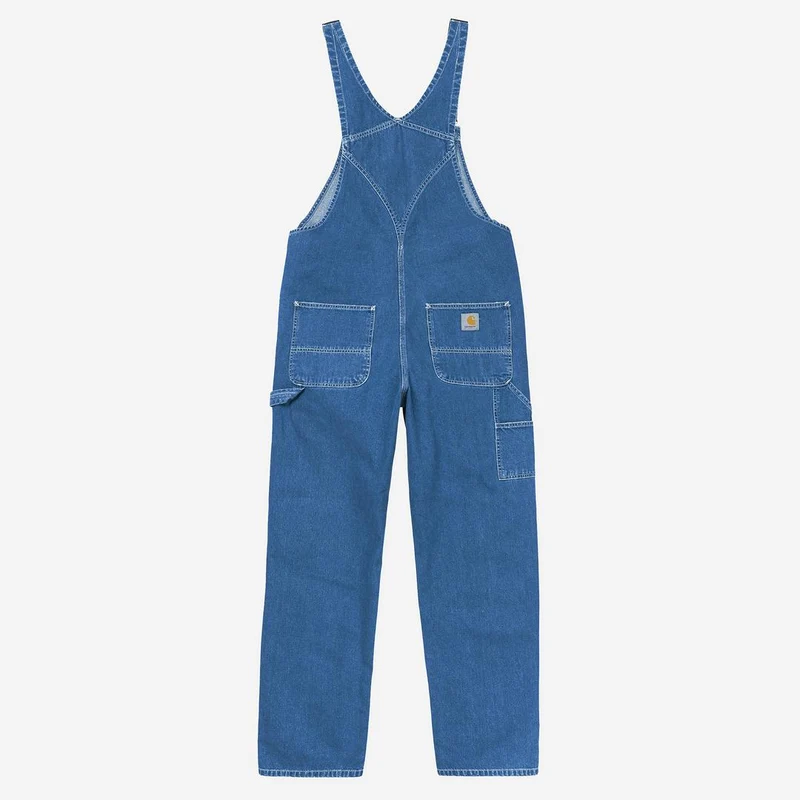 Carhartt WIP Herren Norco Denim Latzhose | Blau Stone Washed