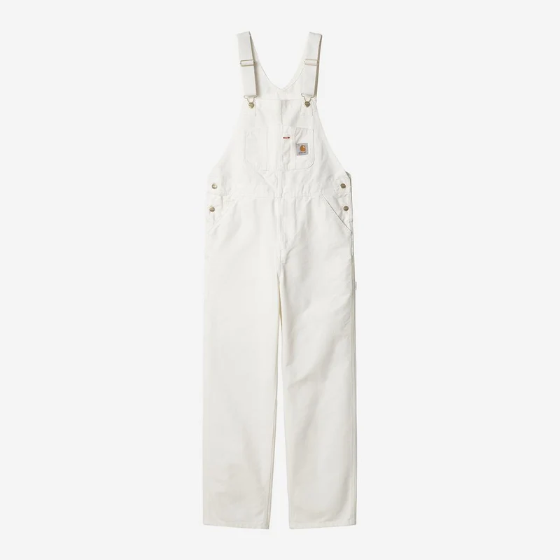 Carhartt WIP Latzhose Dearborn Canvas für Herren | Wachs gespült