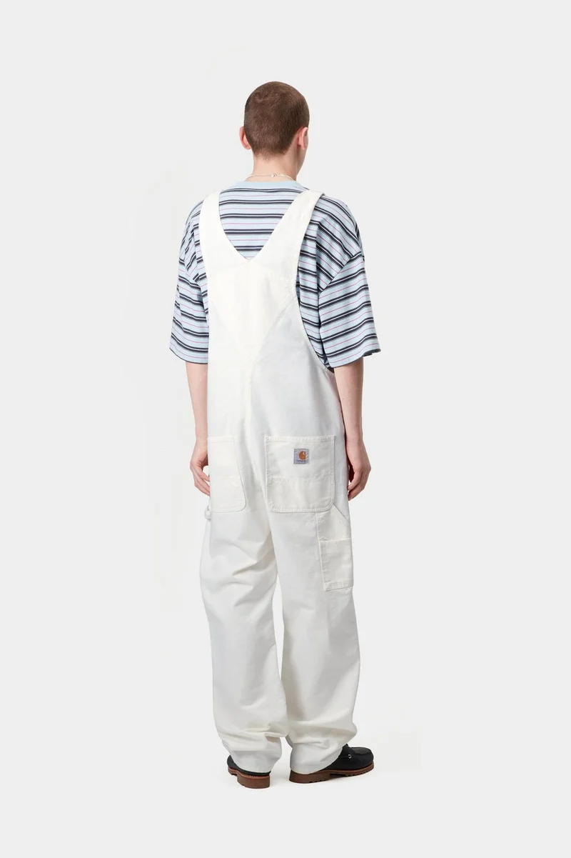 Carhartt WIP Latzhose Dearborn Canvas für Herren | Wachs gespült