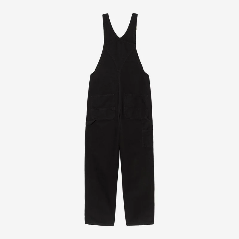 Carhartt WIP Dearborn Latzhose aus Canvas für Herren | Schwarz gespült