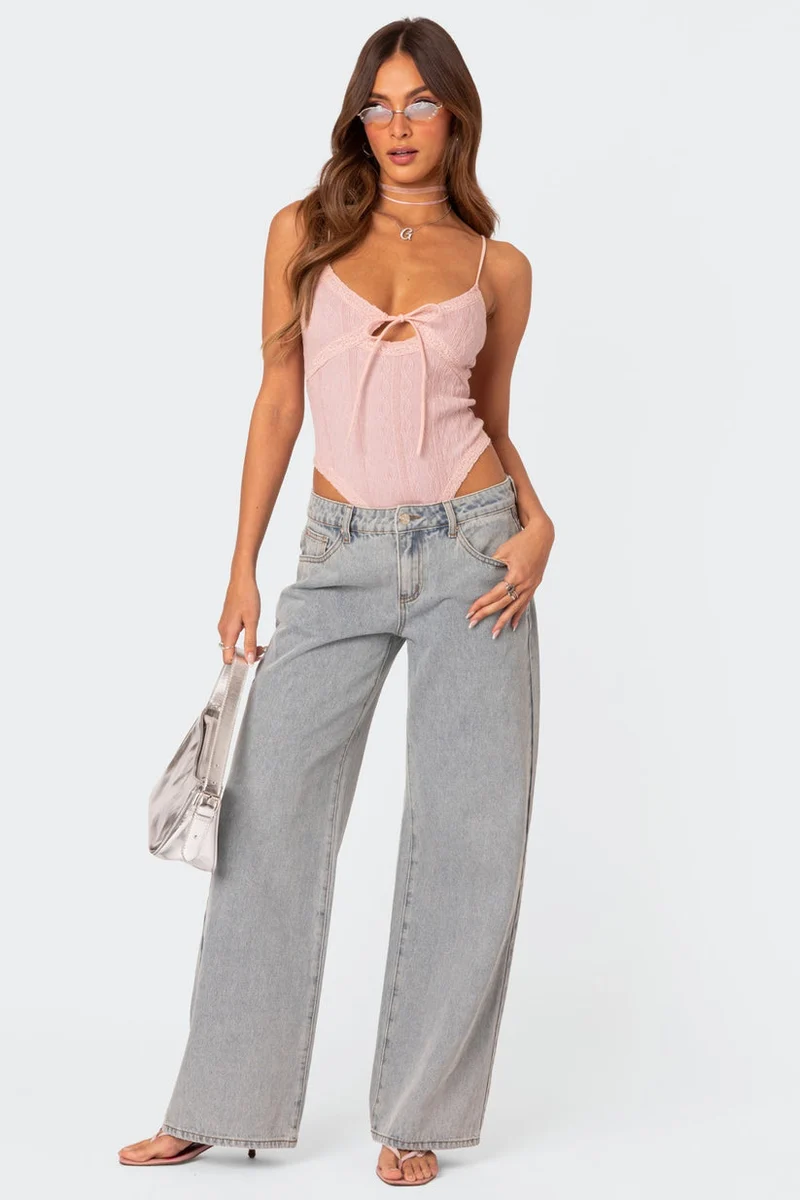 Gilda - Stylische Fliege Jeans [Letzter Tag Rabatt]