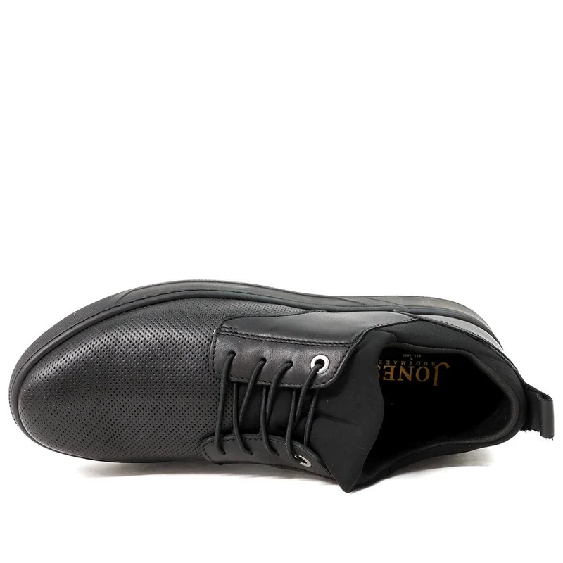Seamus Casual Lace-Up Trainers - SEAMUS / 327 315 - Black Leather