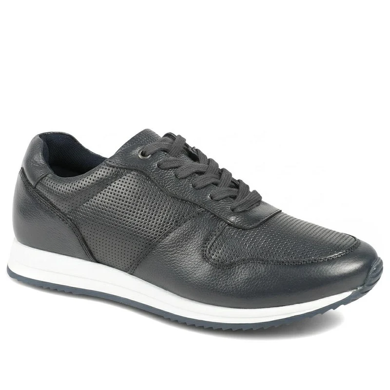 SanFrancisco Leather Lace Up Trainers - SANFRANCISCO / 329 323