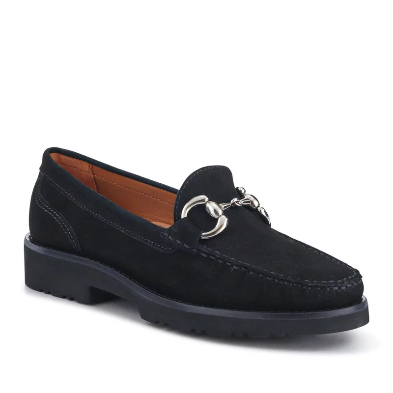 Orlana Leather Slip-On Moccasins - ORLANA / 327 593