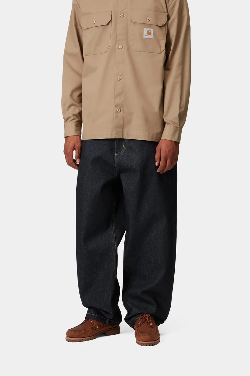 Carhartt WIP Herren Brandon Smith Jeanshose | Blau, fest
