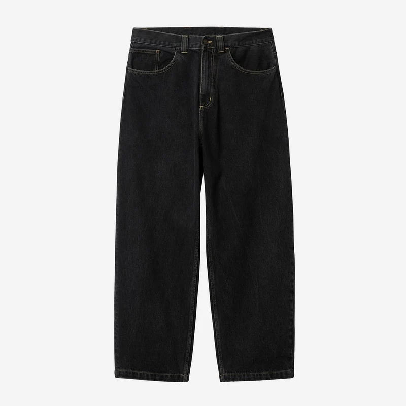 Carhartt WIP Herren Brandon Smith Jeans | Schwarz Stone Washed