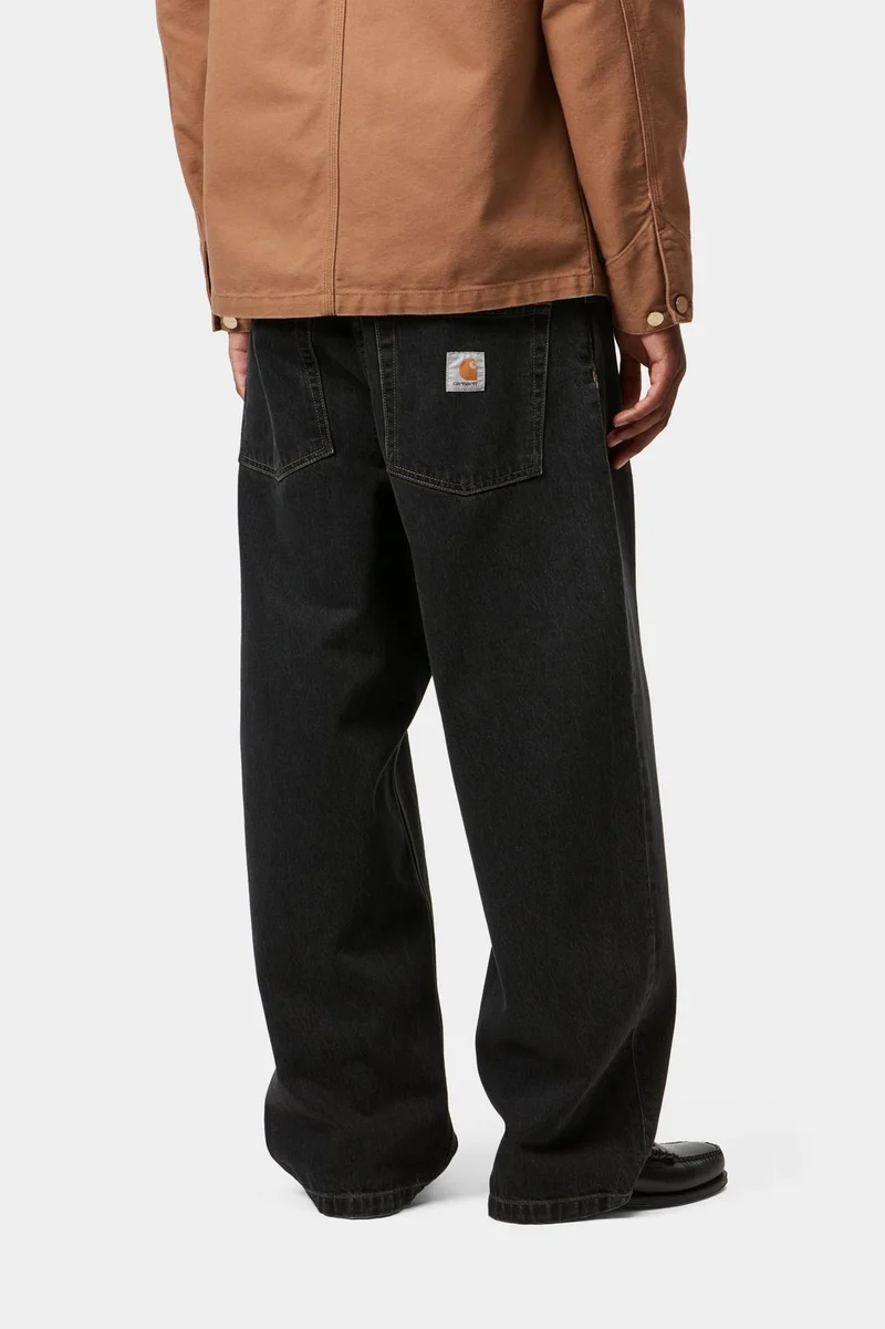 Carhartt WIP Herren Brandon Smith Jeans | Schwarz Stone Washed