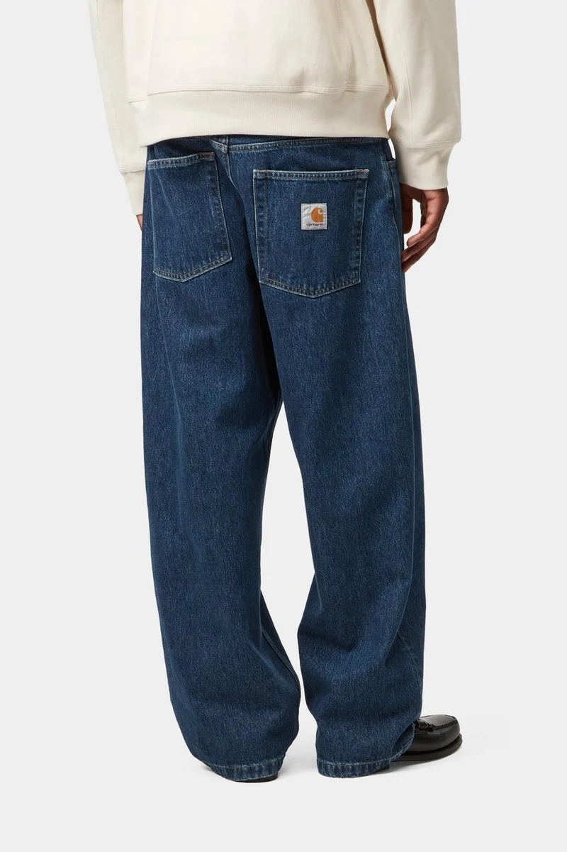 Carhartt WIP Herren Brandon Smith Jeans | Blau Stone Washed