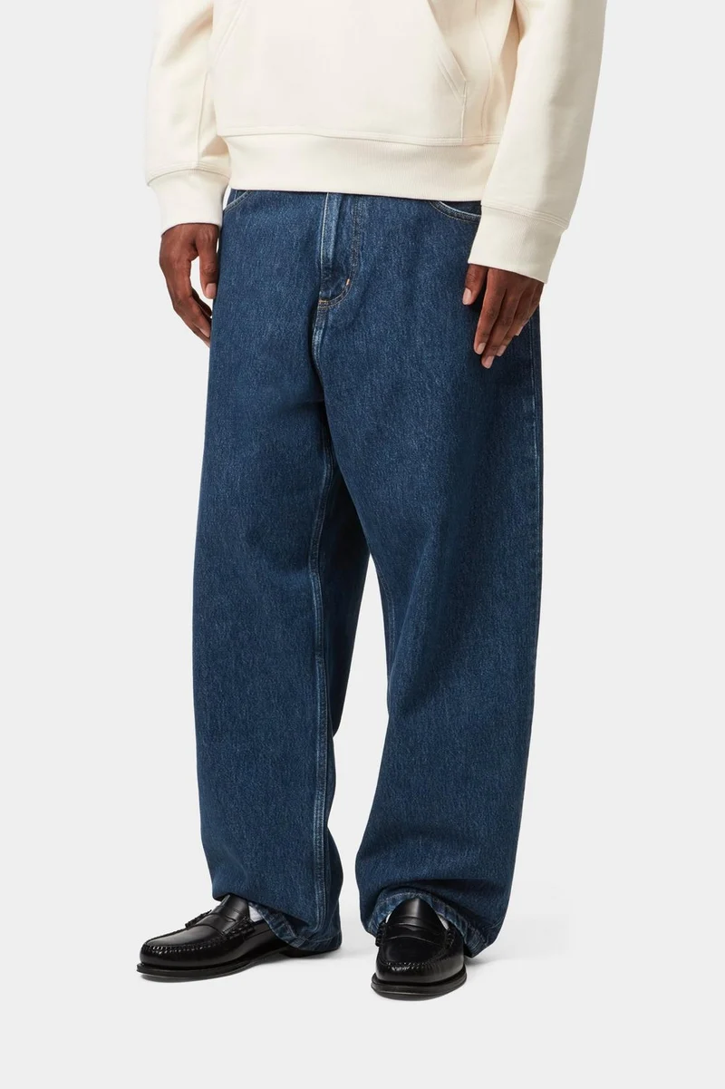 Carhartt WIP Herren Brandon Smith Jeans | Blau Stone Washed