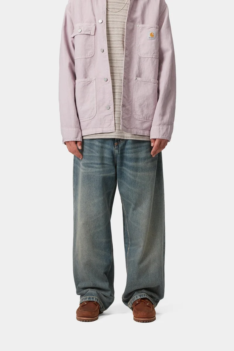 Carhartt WIP Herren Brandon Smith Jeans | Blau, Used-Look