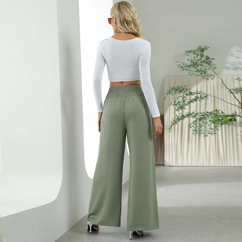 Deirdre - Elastische Hose mit hoher Taille