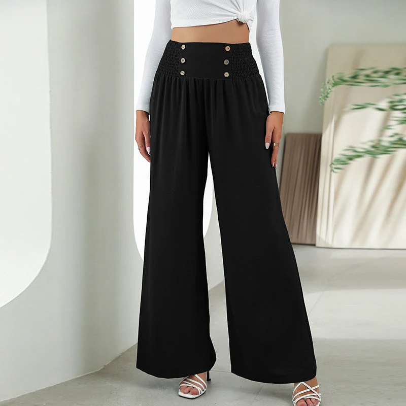 Deirdre - Elastische Hose mit hoher Taille