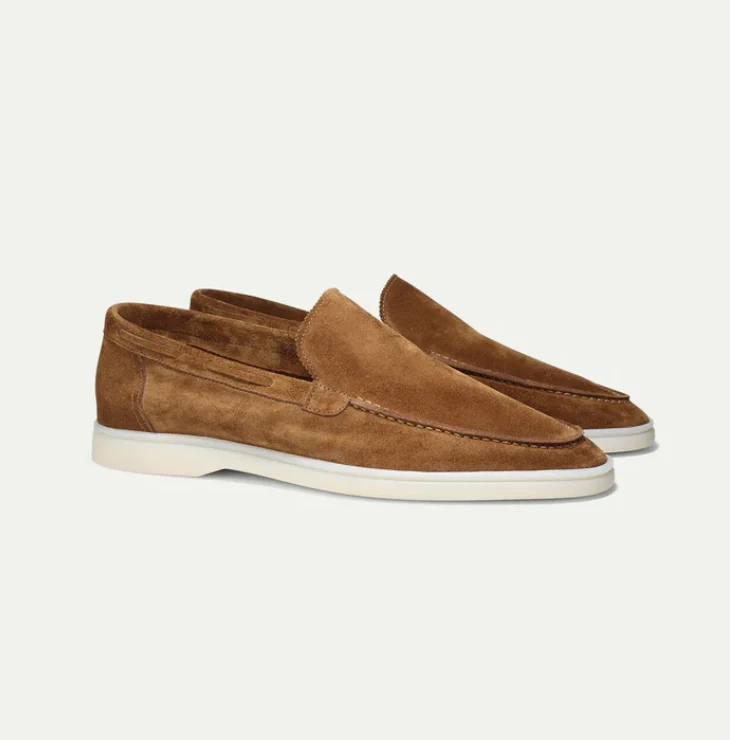 Herren Loafers | Klassische Slipper | Weiche Oberfläche mit samtiger Textur & Elegantes Design