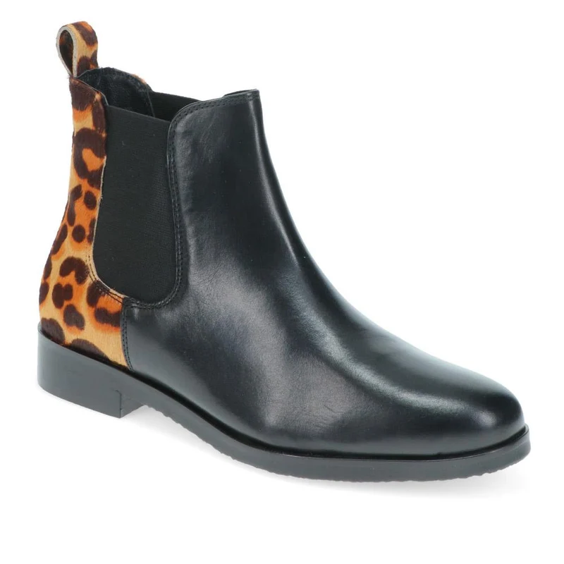 Majorie Chelsea Boots - MAJORIE / 325 953 - Black Leopard