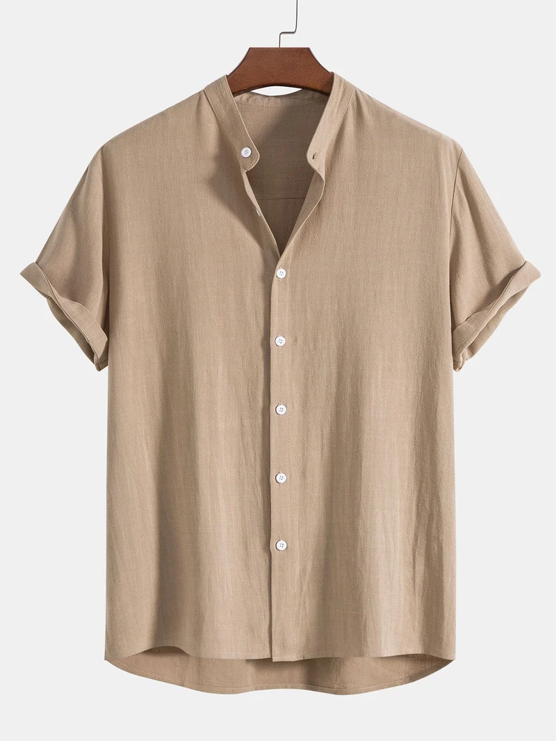 Enrico | Elegantes Ensemble aus Leinenhemd und Hose