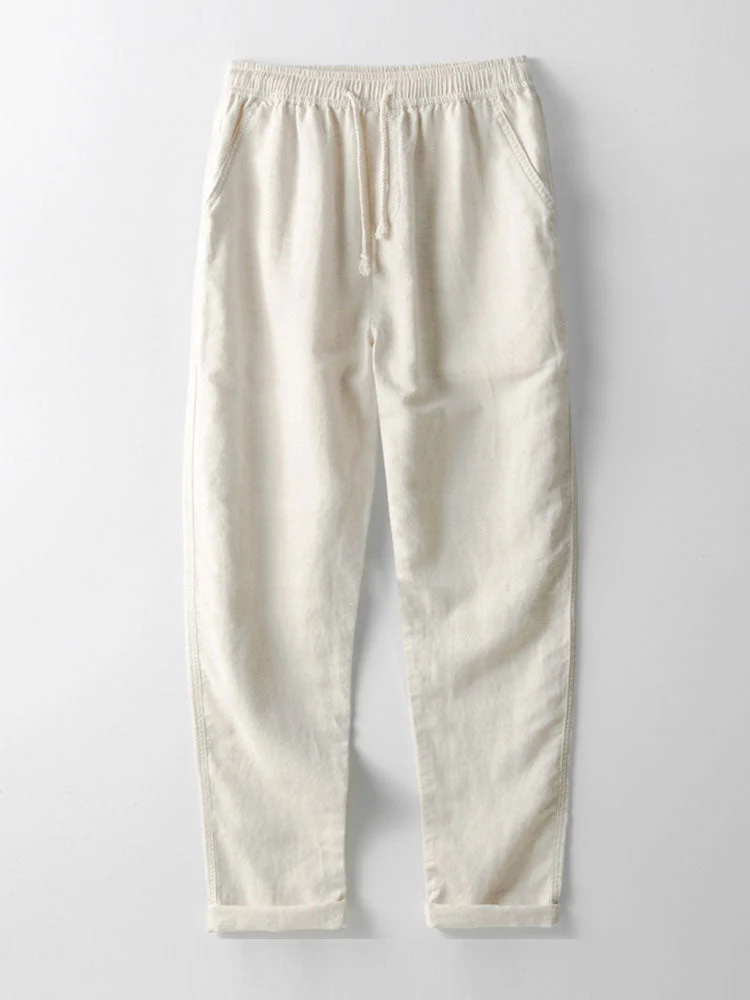 Enrico | Elegantes Ensemble aus Leinenhemd und Hose