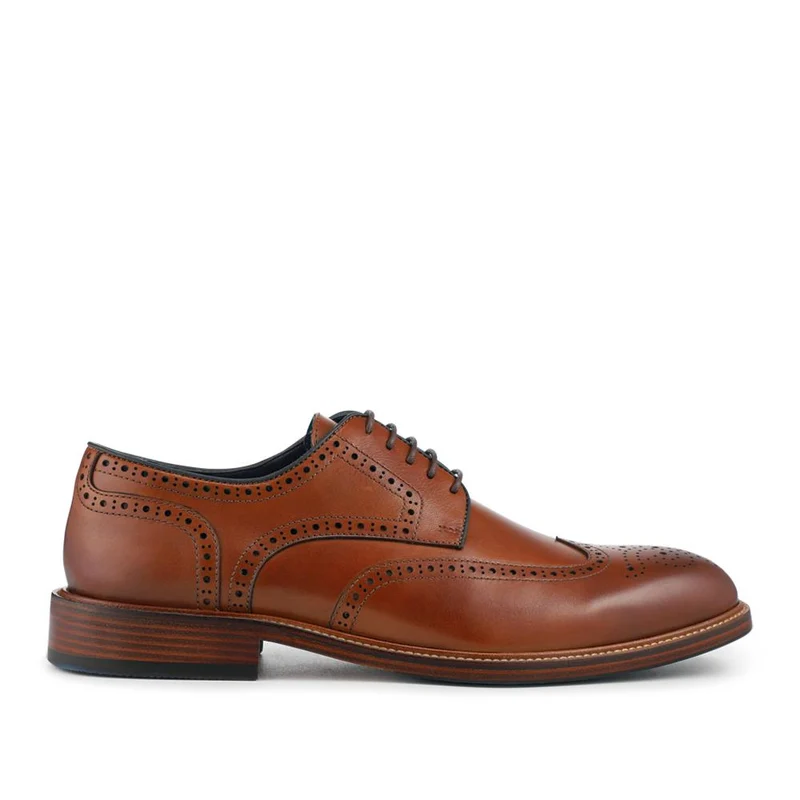 Maisen Smart Leather Lace Up Shoes - MAISEN / 328 623 - Tan