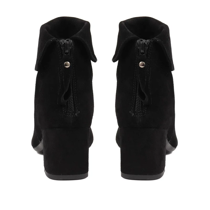 Lylah Heeled Ankle Boots - LYLAH / 322 544 - Black