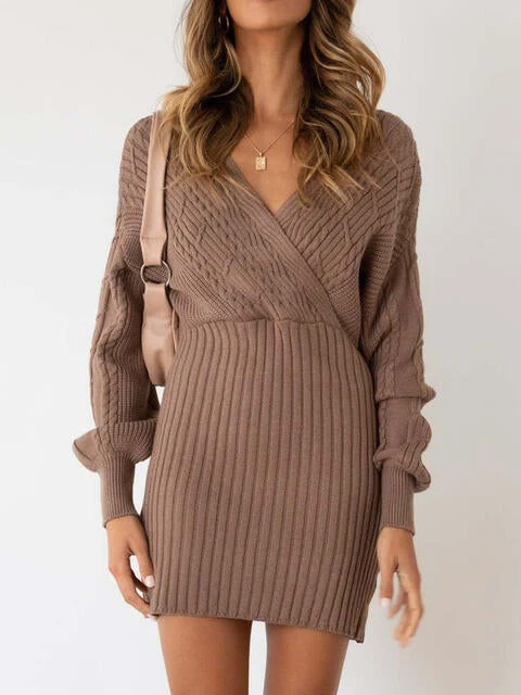 Marisol | Überschnittener Ausschnitt Kleid
