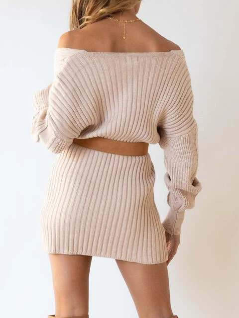 Marisol | Überschnittener Ausschnitt Kleid