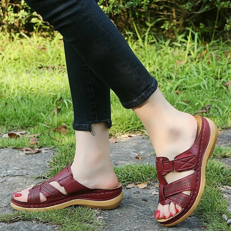Rickta | Hochwertig Orthopädische Sandalen mit offener Zehe