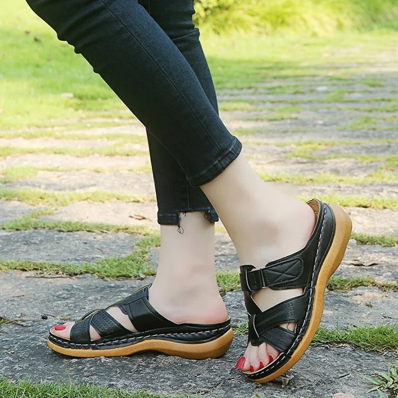 Rickta | Hochwertig Orthopädische Sandalen mit offener Zehe