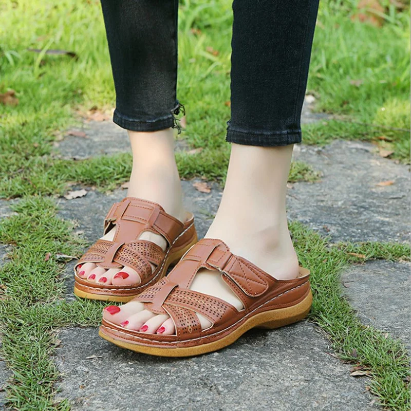Rickta | Hochwertig Orthopädische Sandalen mit offener Zehe