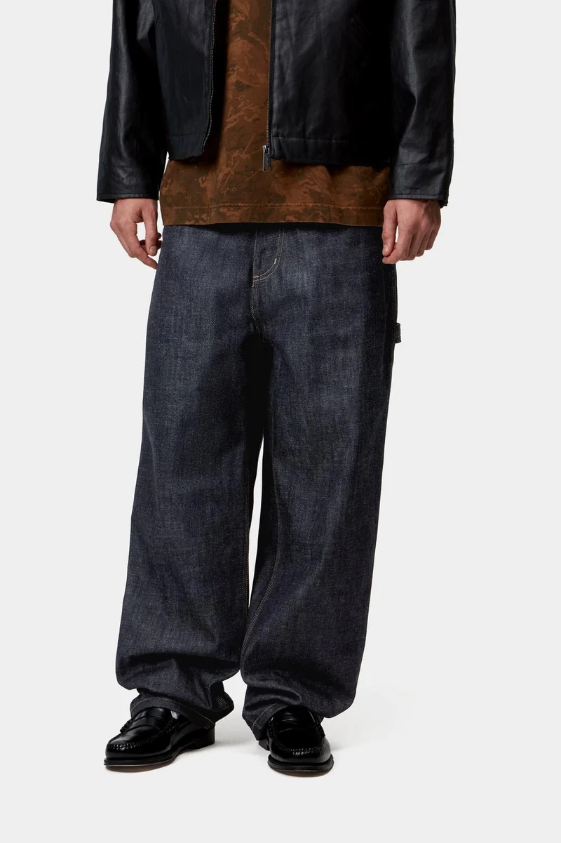 Carhartt WIP Herren OG Single Knee Camano Jeanshose | Blau, fest