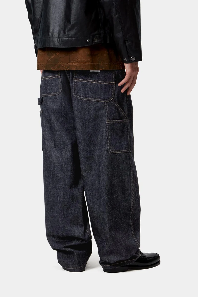 Carhartt WIP Herren OG Single Knee Camano Jeanshose | Blau, fest