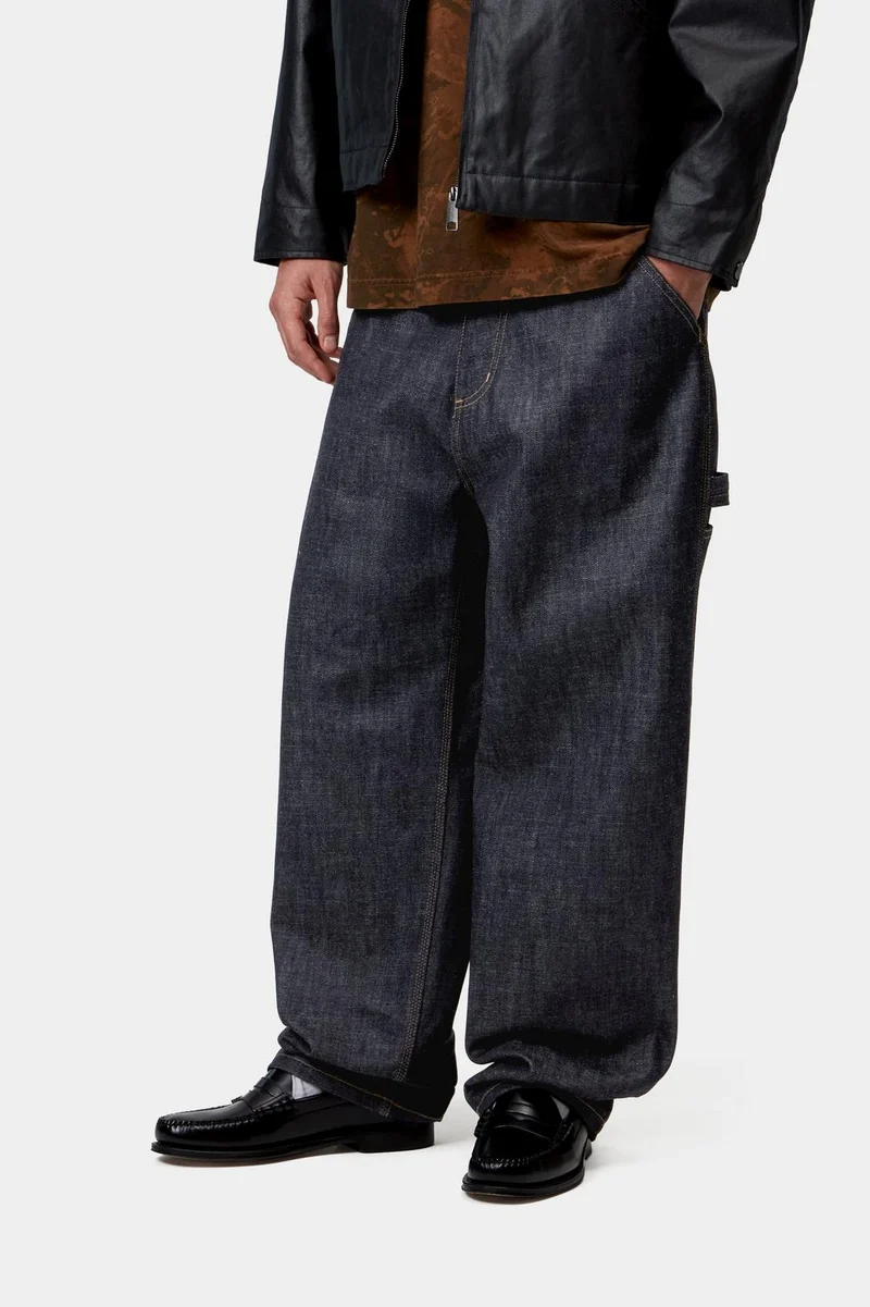 Carhartt WIP Herren OG Single Knee Camano Jeanshose | Blau, fest