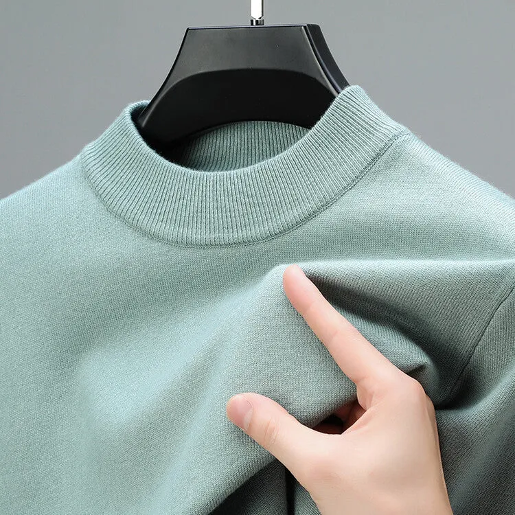 Sian | Kaschmir-Sweater mit geripptem Saum