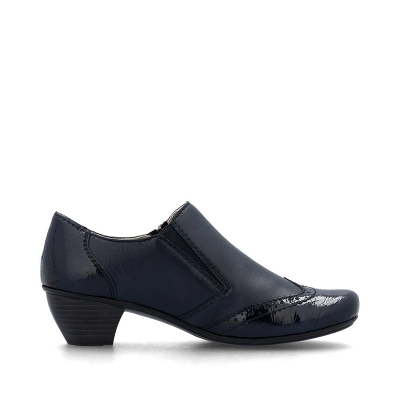 Rieker Modischer Absatzschuh für Damen | Marineblau