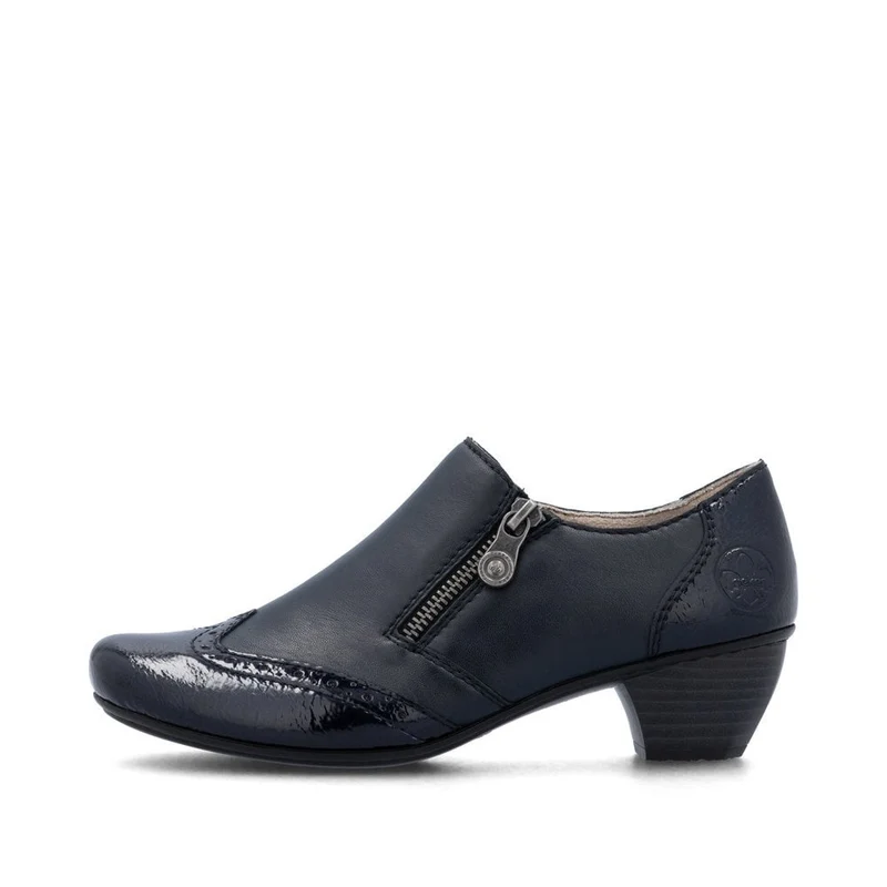 Rieker Modischer Absatzschuh für Damen | Marineblau