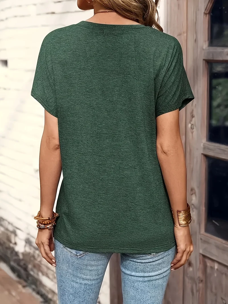 Juul | Olivgrünes T-Shirt