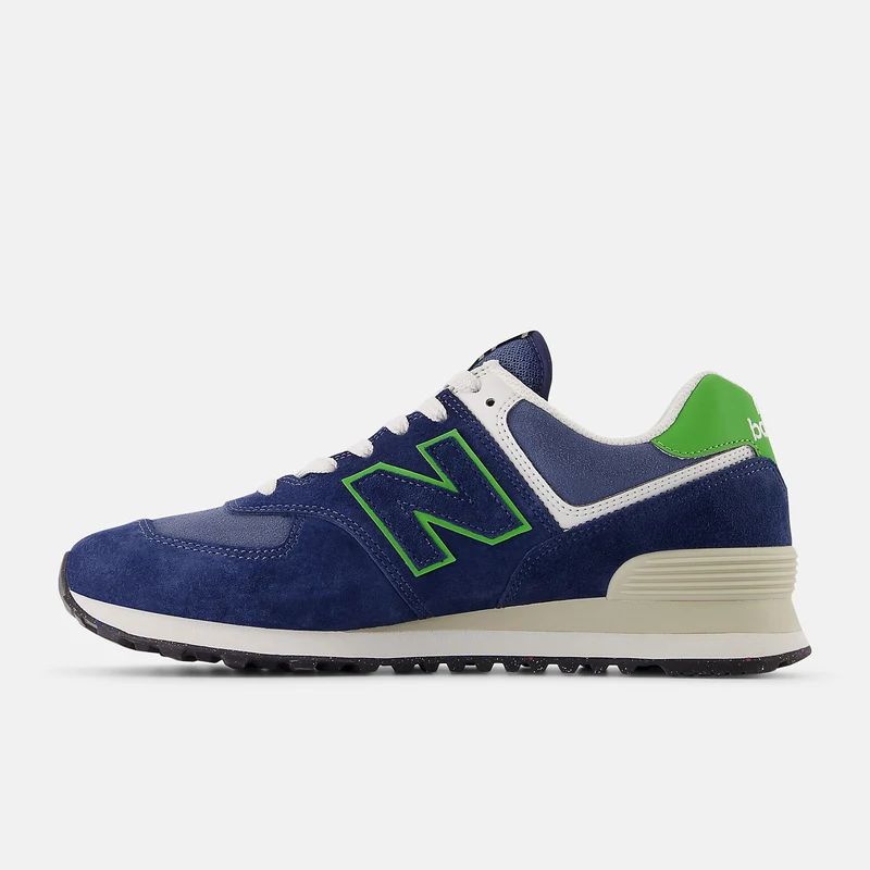 New Balance Herren 574 Fashion Sneakers | Marineblau / Alpengrün