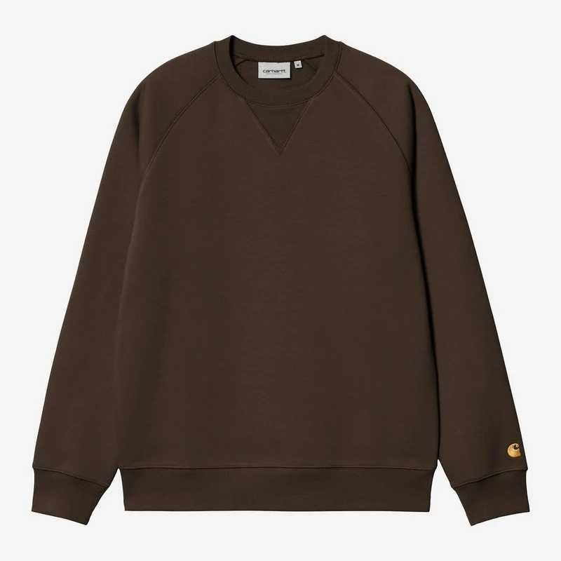 Carhartt WIP Herren Chase Sweat Top | Tabak