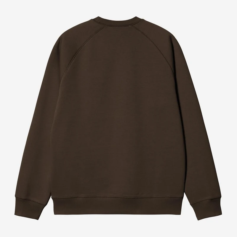 Carhartt WIP Herren Chase Sweat Top | Tabak