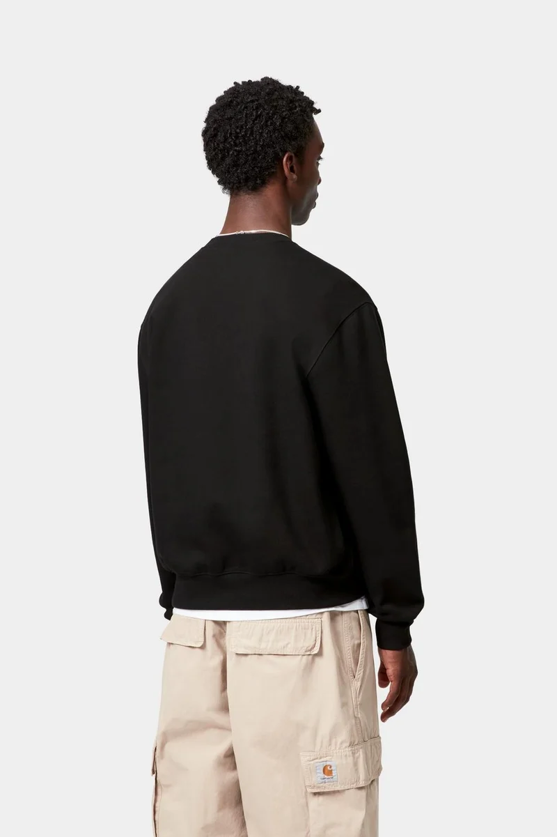 Carhartt WIP Herren Masterpiece Sweatshirt | Schwarz