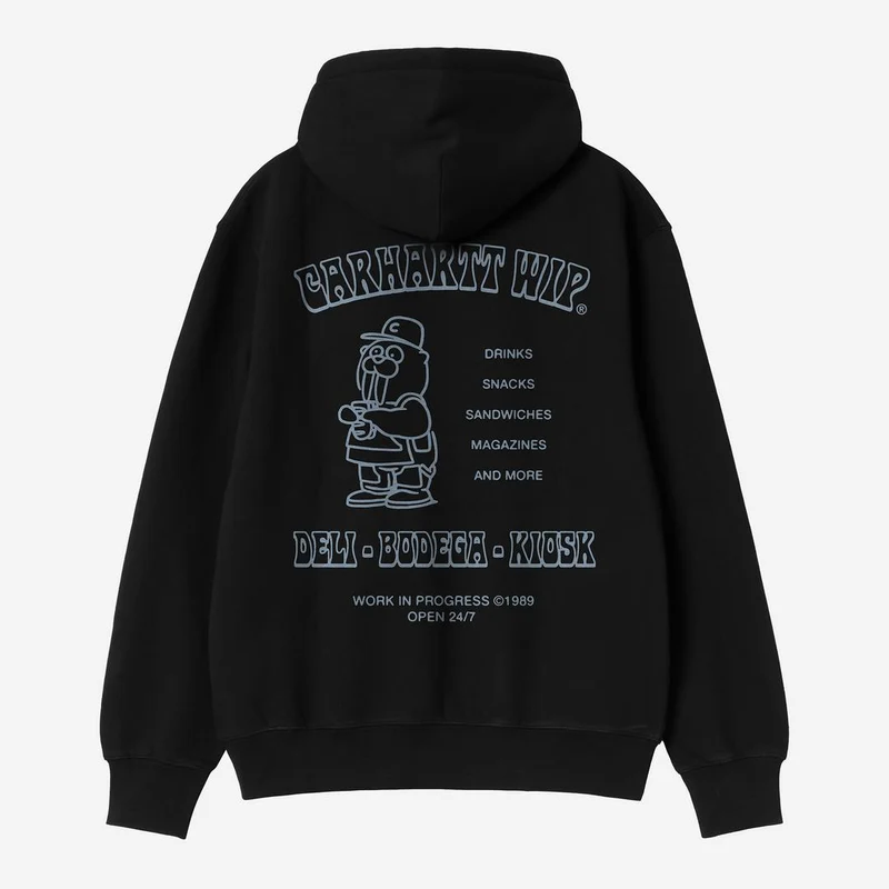 Carhartt WIP Herren Sandwich Hoodie | Schwarz