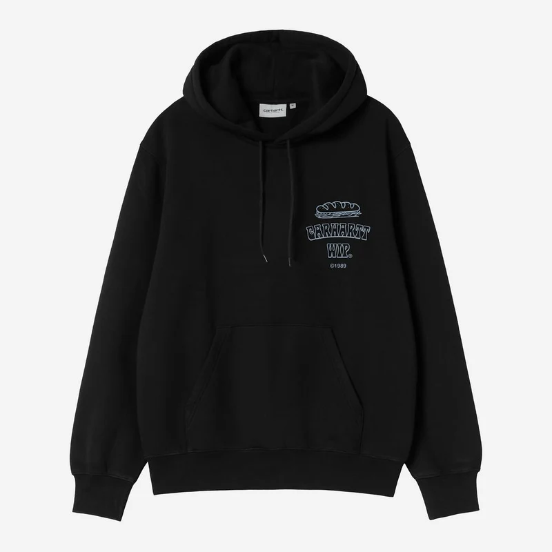 Carhartt WIP Herren Sandwich Hoodie | Schwarz