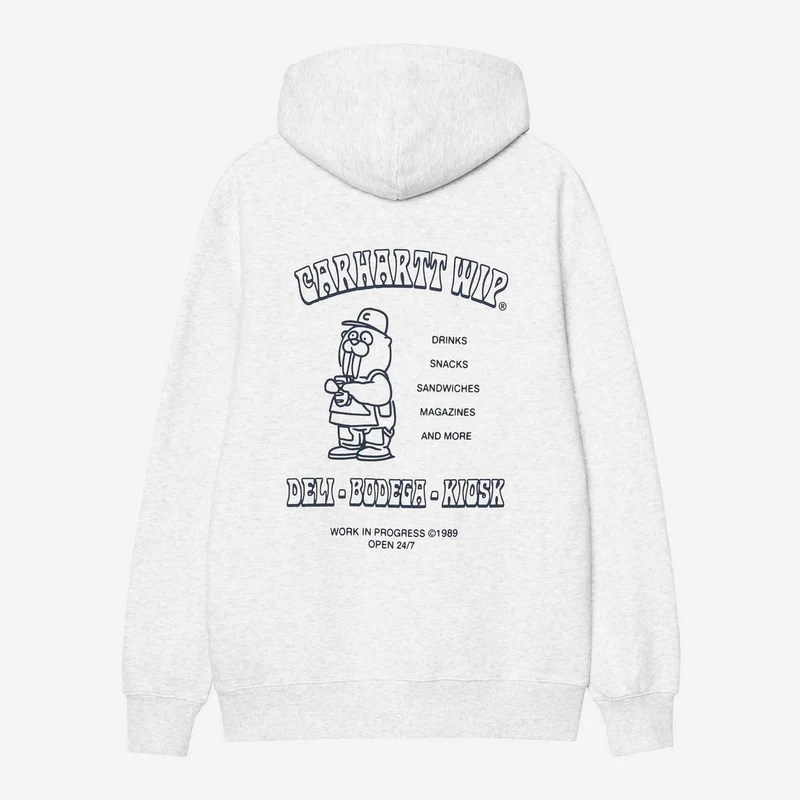 Carhartt WIP Herren Sandwich Sweat Hoodie | Ash Heather