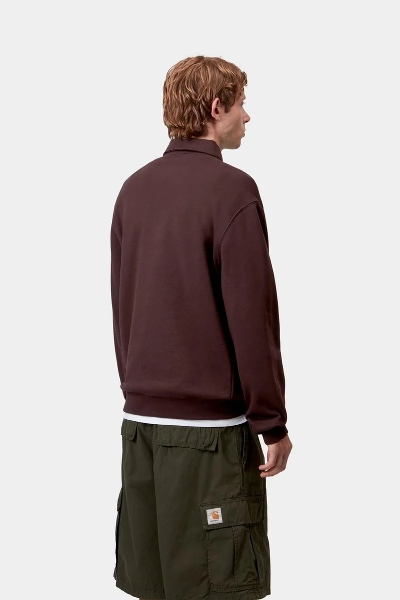 Carhartt WIP Herren-Polo-Sweatshirt | Palisander